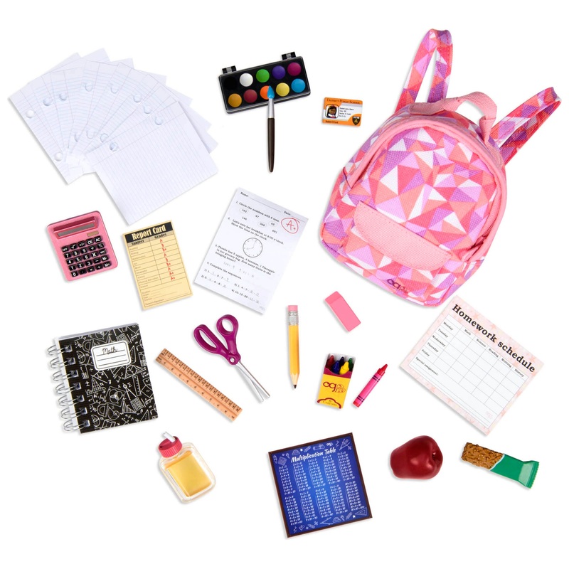 Our Generation School Supplies Off to School Accessory Set 6 Our Generation School Supplies Off to School Accessory Set