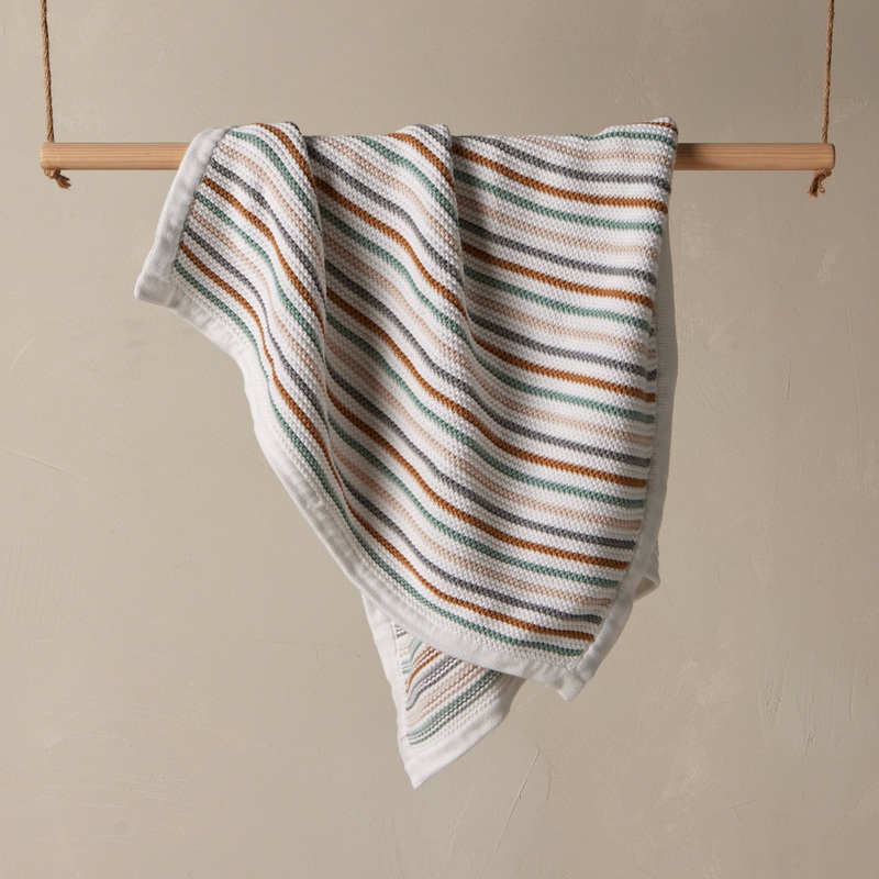 Baby Elegance Knitted Baby Blanket Multi-Colour