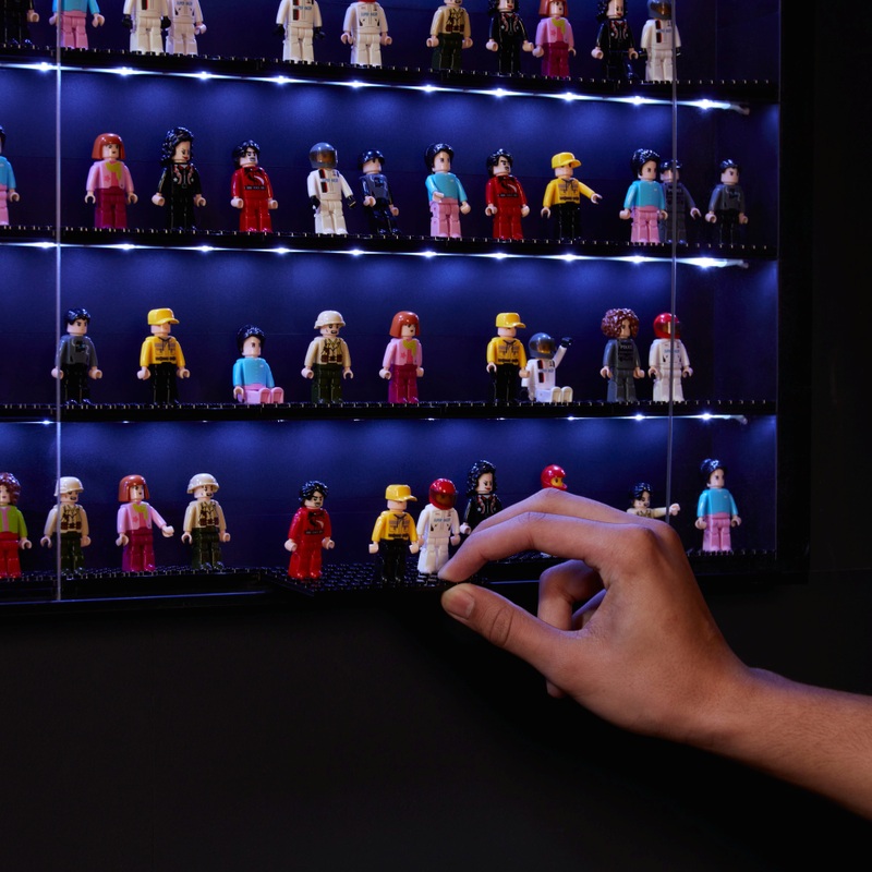 Build-It Minifigure Display Case LED Cabinet 5 Build-It Minifigure Display Case LED Cabinet