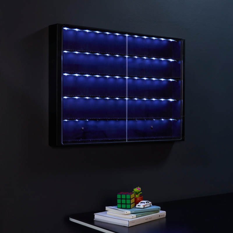 Build-It Minifigure Display Case LED Cabinet 6 Build-It Minifigure Display Case LED Cabinet