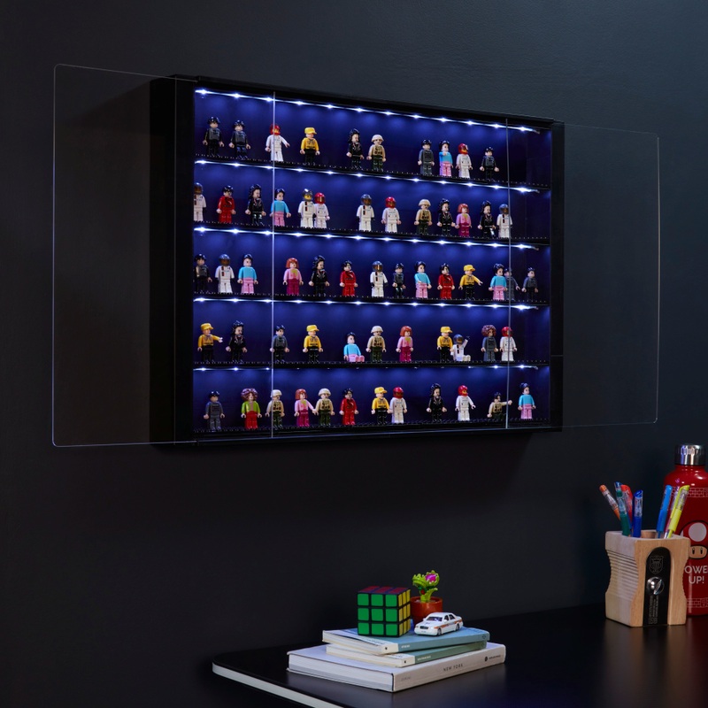 Build-It Minifigure Display Case LED Cabinet 7 Build-It Minifigure Display Case LED Cabinet