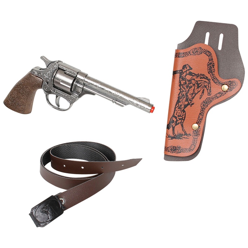 Wild West Diecast Western Pistol with Holster