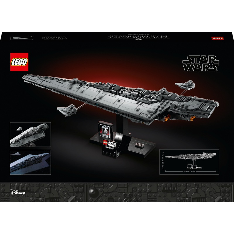 LEGO Star Wars 75356 Return of the Jedi Executor Super Star Destroyer Set for Adults 8 LEGO Star Wars 75356 Return of the Jedi Executor Super Star Destroyer Set for Adults