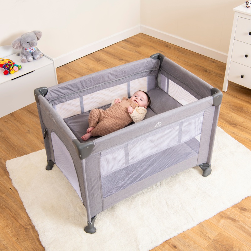 Baby Elegance 2-in-1 Travel Cot and Co-Sleeper