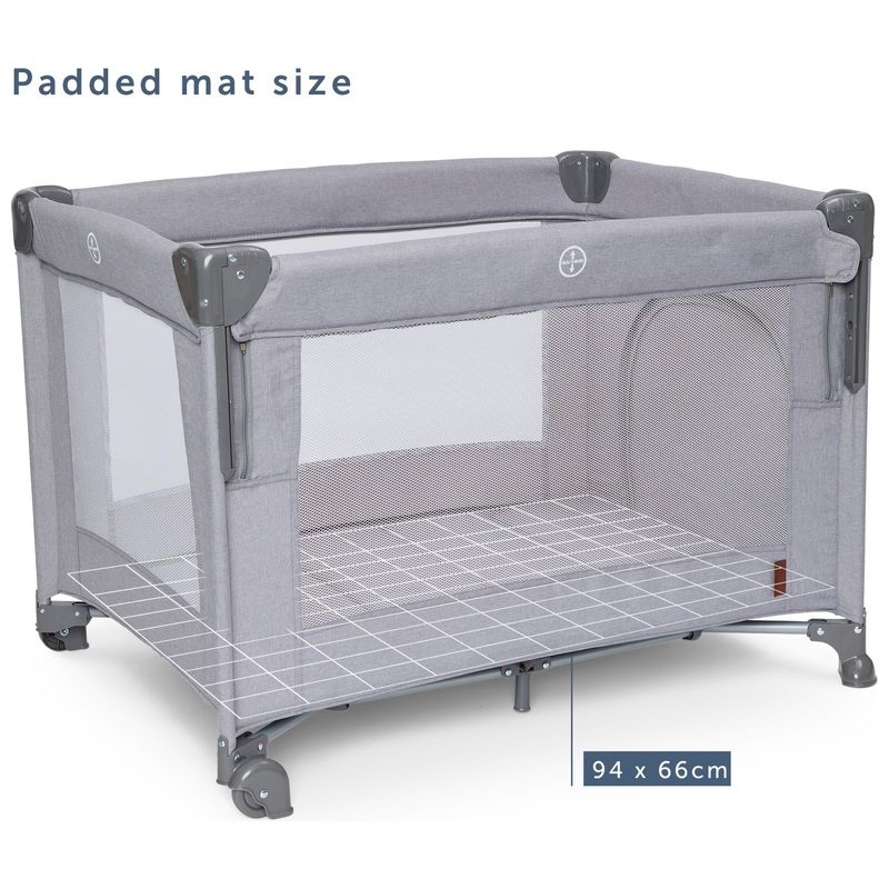 Baby Elegance 2-in-1 Travel Cot and Co-Sleeper 5 Baby Elegance 2-in-1 Travel Cot and Co-Sleeper