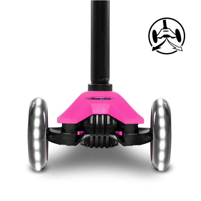 Micro Maxi Plus LED Scooter Pink 7 Micro Maxi Plus LED Scooter Pink