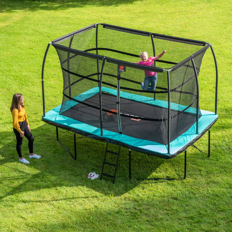 12 x 8ft Thorpe Sports Rectangle Trampoline with Enclosure Net