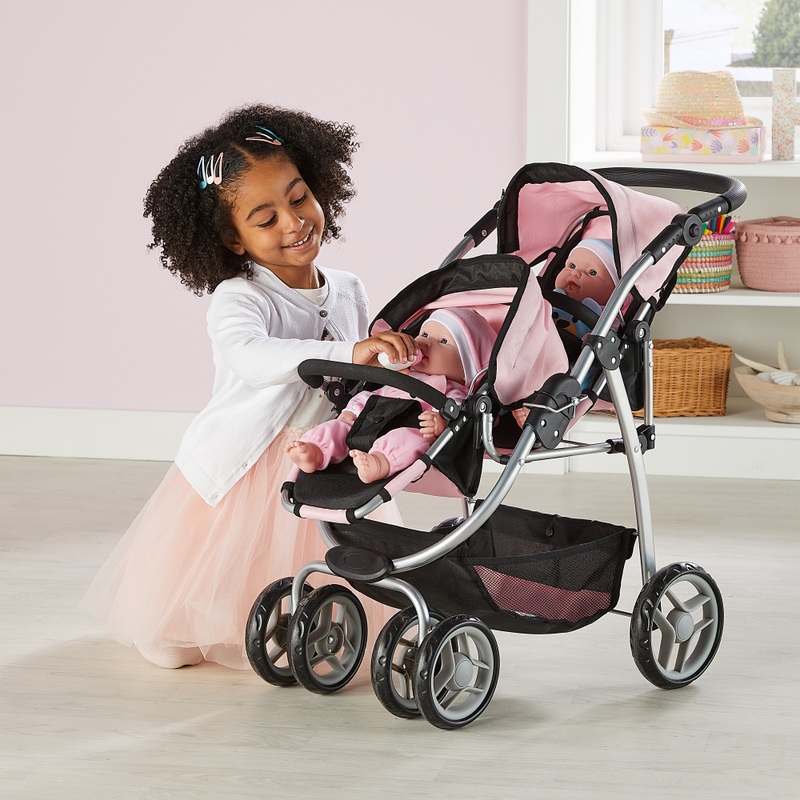 Silver Cross Twin Wave Baby Doll Double Stroller
