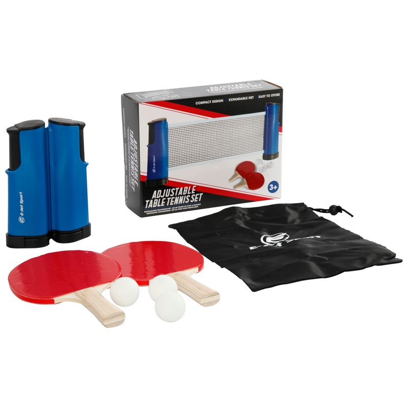 Table Tennis Rackets, Balls and Net Set