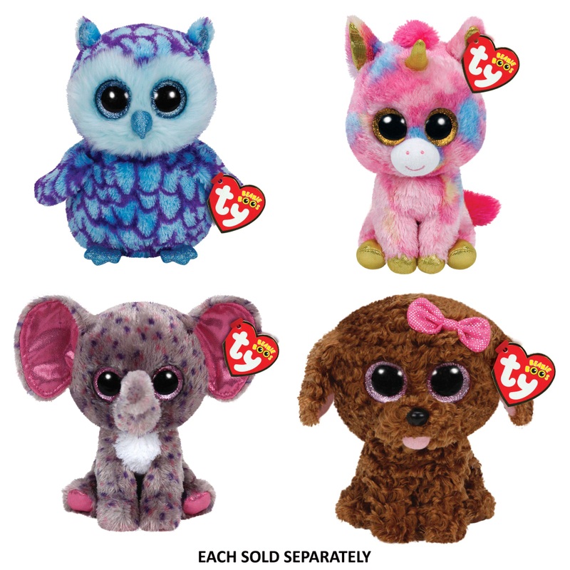 Ty Beanie Boos Plush 15cm Assortment
