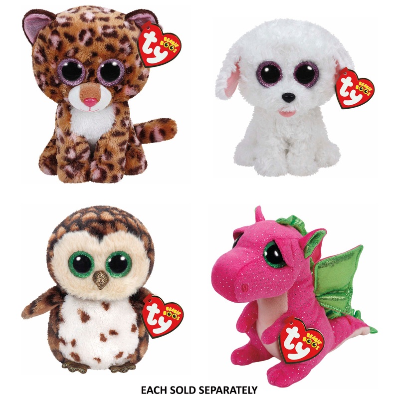 Ty Beanie Boos Plush 15cm Assortment 7 Ty Beanie Boos Plush 15cm Assortment