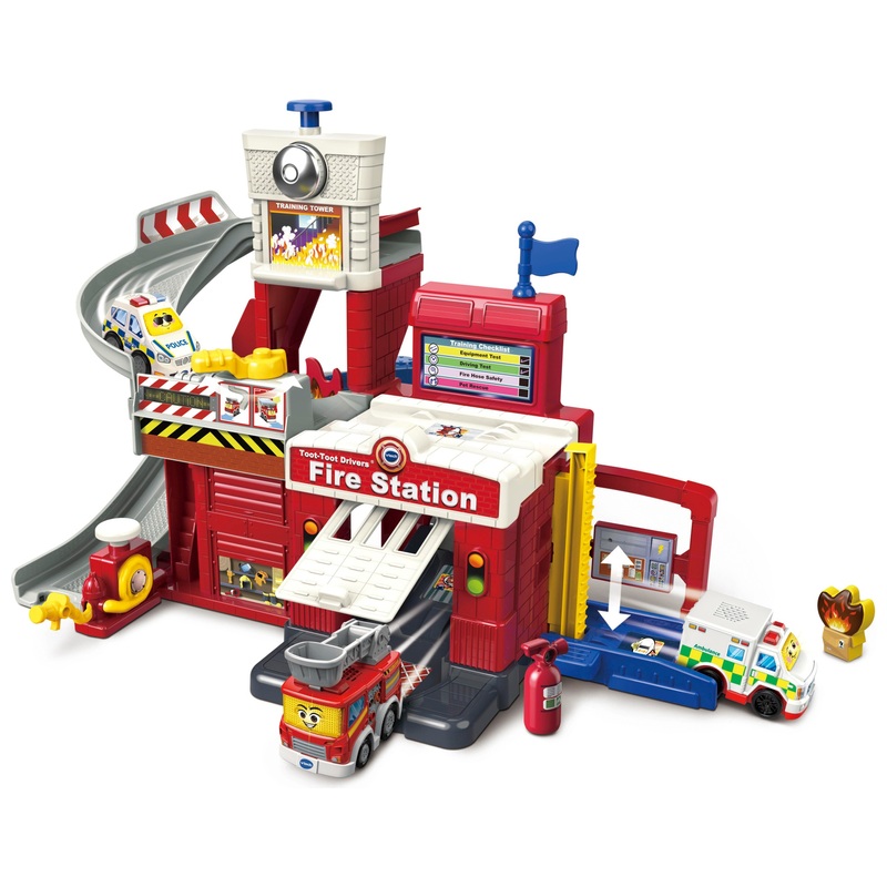 VTech Toot-Toot Drivers Fire Station Playset