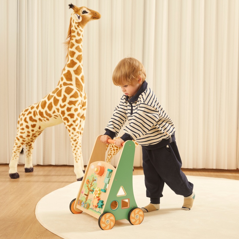 Squirrel Play Wooden Activity Baby Walker Safari 5 Squirrel Play Wooden Activity Baby Walker Safari