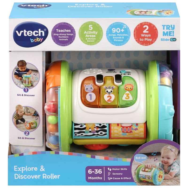 VTech Baby Explore & Discover Sensory Roller 6 VTech Baby Explore & Discover Sensory Roller