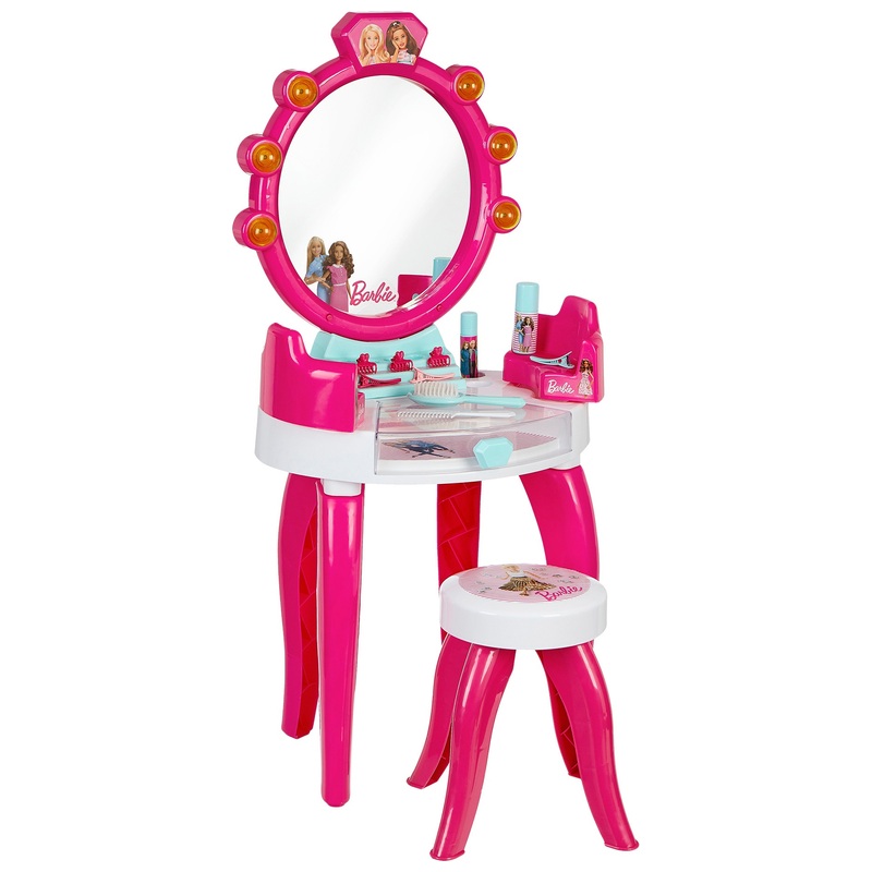 Barbie Vanity Table with Styling Accessories 3 Barbie Vanity Table with Styling Accessories