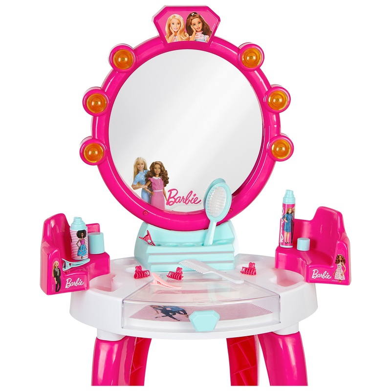 Barbie Vanity Table with Styling Accessories 4 Barbie Vanity Table with Styling Accessories