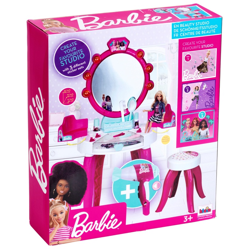 Barbie Vanity Table with Styling Accessories 5 Barbie Vanity Table with Styling Accessories