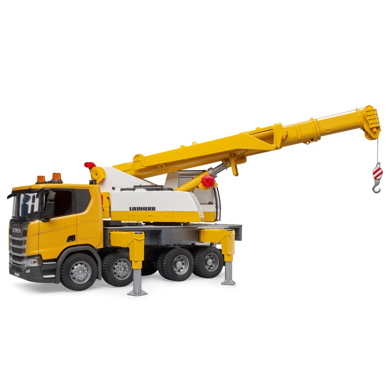Bruder Scania Super 560R Liebherr Crane Truck Lights and Sounds