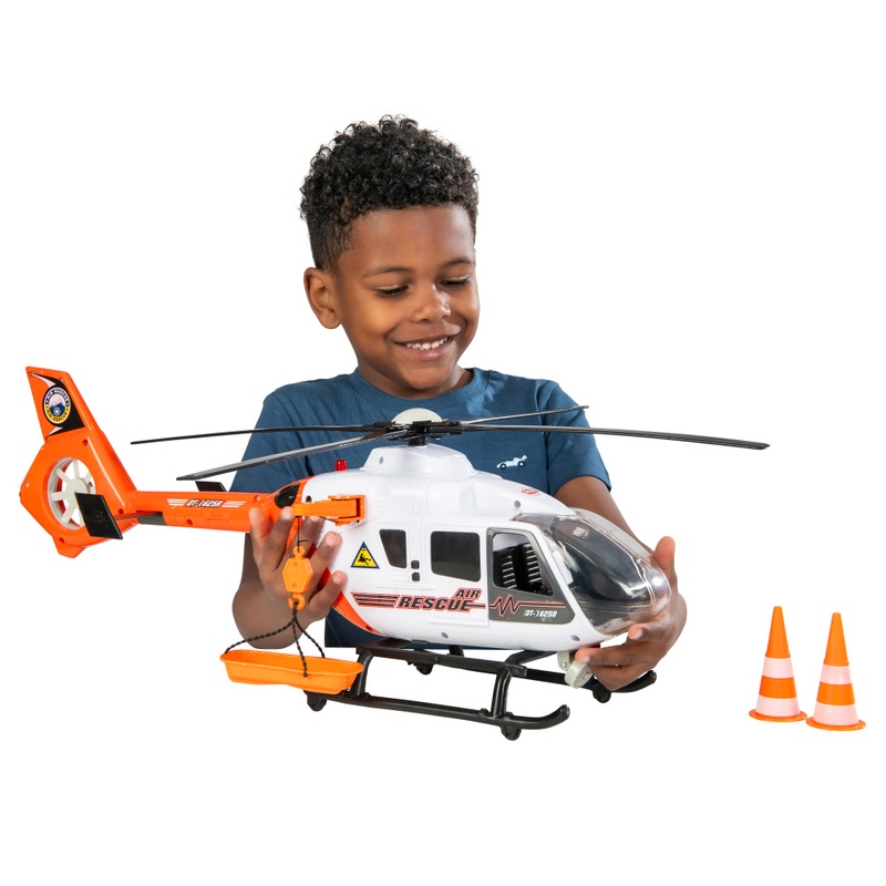 Dickie Toys Giant Rescue Helicopter with Lights and Sounds