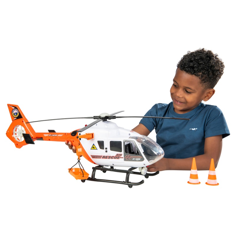 Dickie Toys Giant Rescue Helicopter with Lights and Sounds