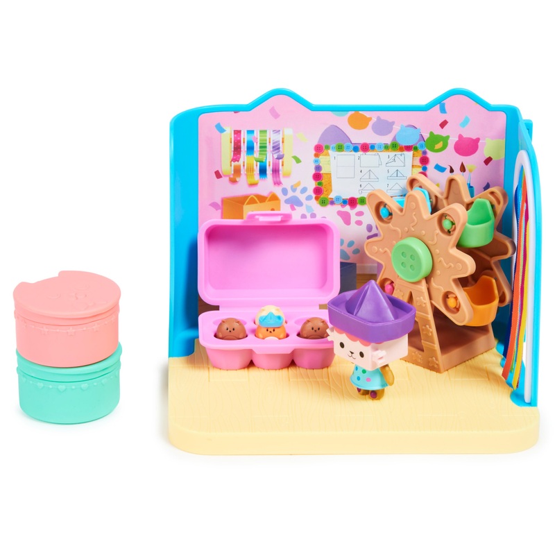 Gabby's Dollhouse Core Room Playset: Baby Box Cat Craft-a-Riffic Room