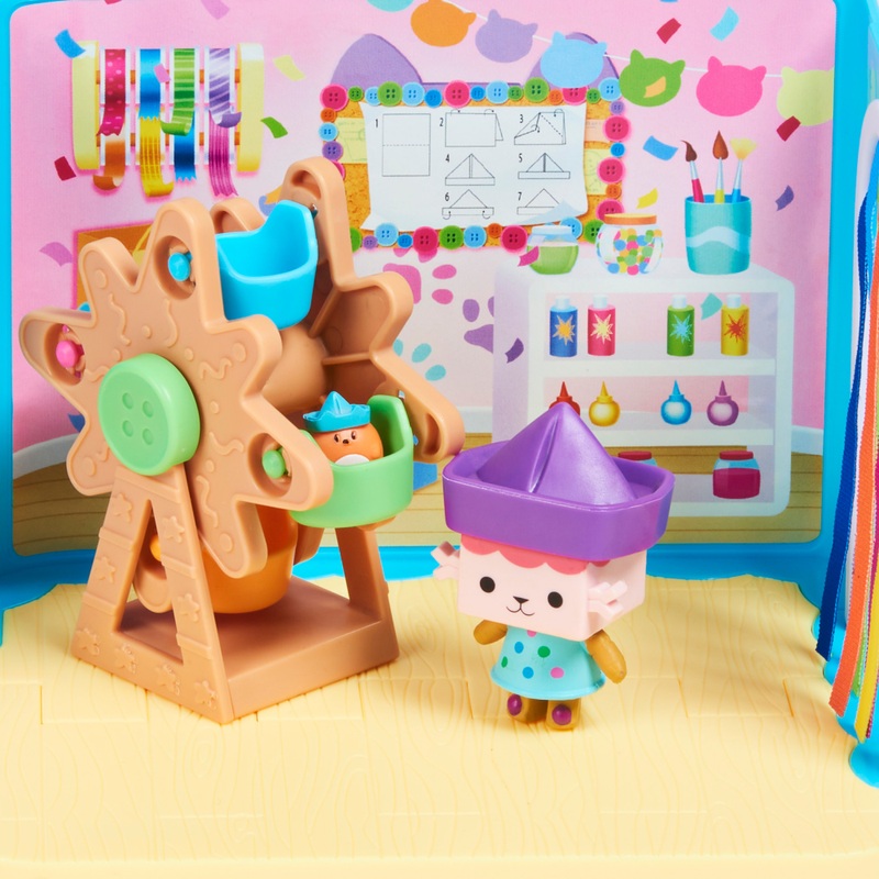 Gabby's Dollhouse Core Room Playset: Baby Box Cat Craft-a-Riffic Room 4 Gabby's Dollhouse Core Room Playset: Baby Box Cat Craft-a-Riffic Room