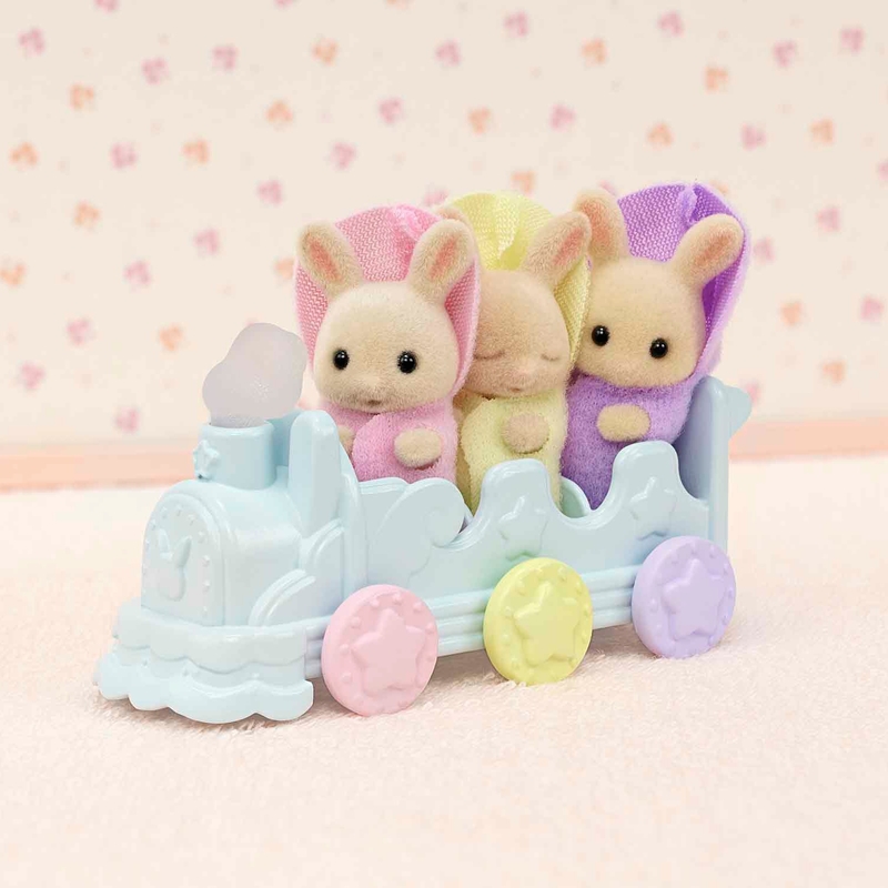 Sylvanian Families Triplets Baby Bathtime Set 4 Sylvanian Families Triplets Baby Bathtime Set