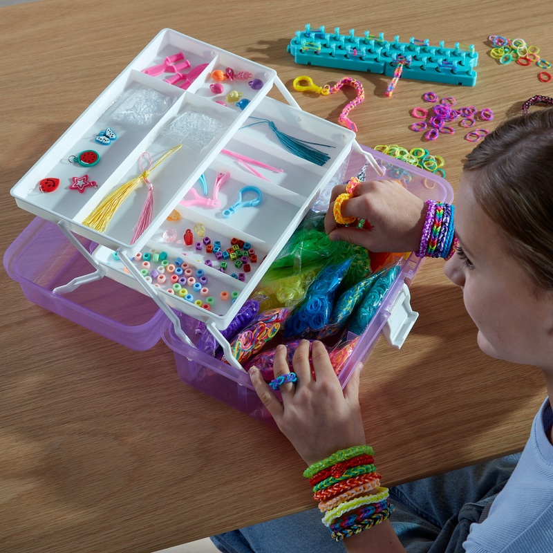 Mega Loom Band Jewellery Making Kit 8000+ Pieces 4 Mega Loom Band Jewellery Making Kit 8000+ Pieces
