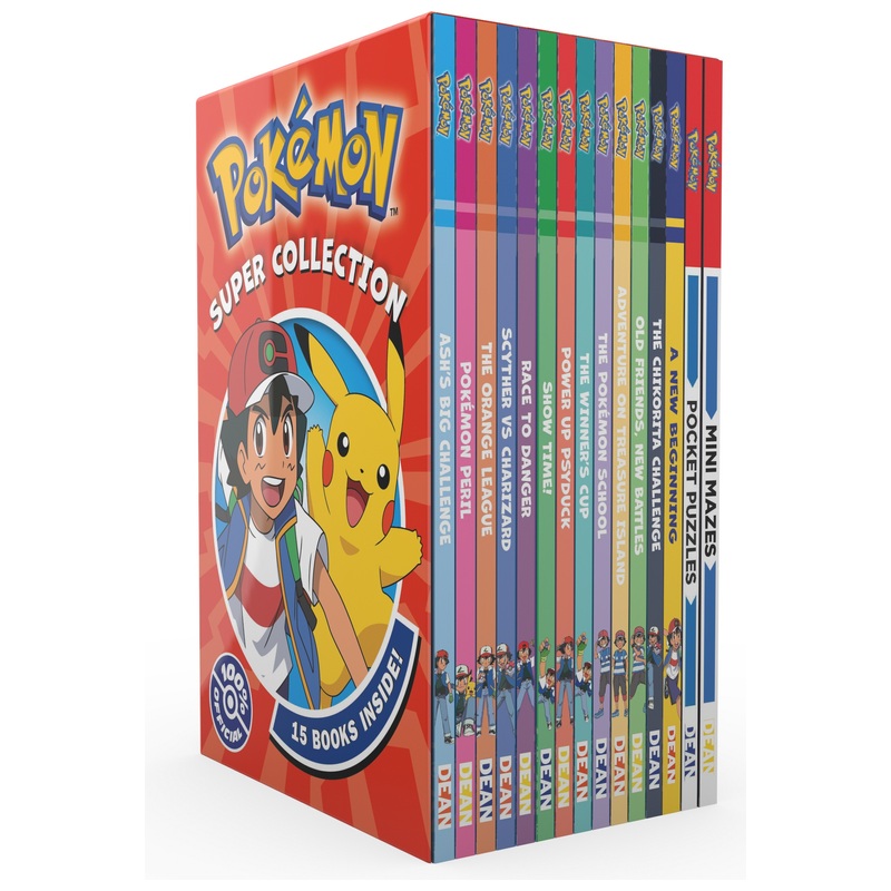 Pokmon 15 Books Super Collection Box Set