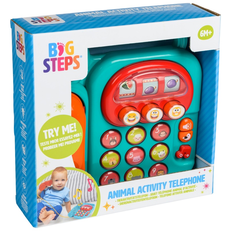 Big Steps Animal Activity Telephone