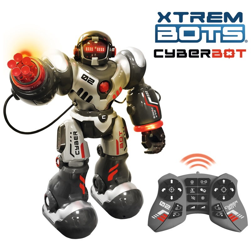 Xtrem Bots Remote Control Robot Cyberbot