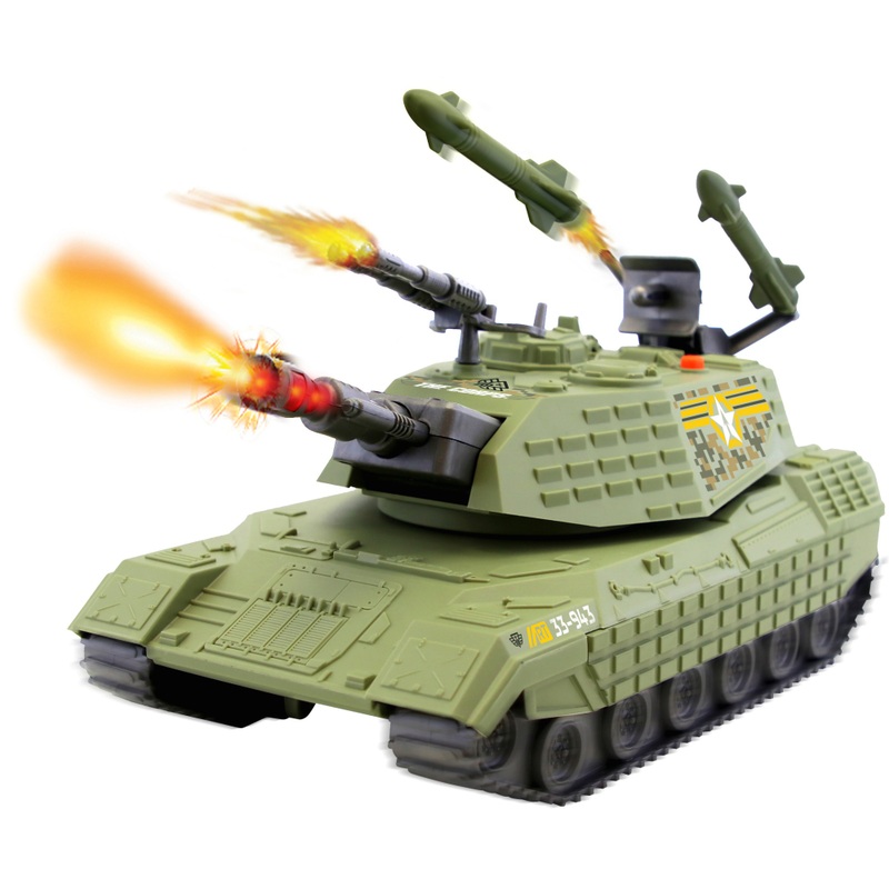 The Corps! Dire Wolf Army Tank with Lights and Sounds