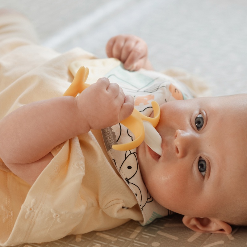 Nuby Silicone Banana Teether