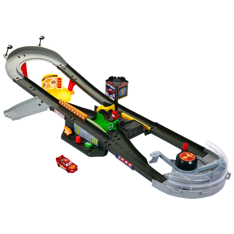 Disney Cars Piston Cup Action Speedway Race Track Playset