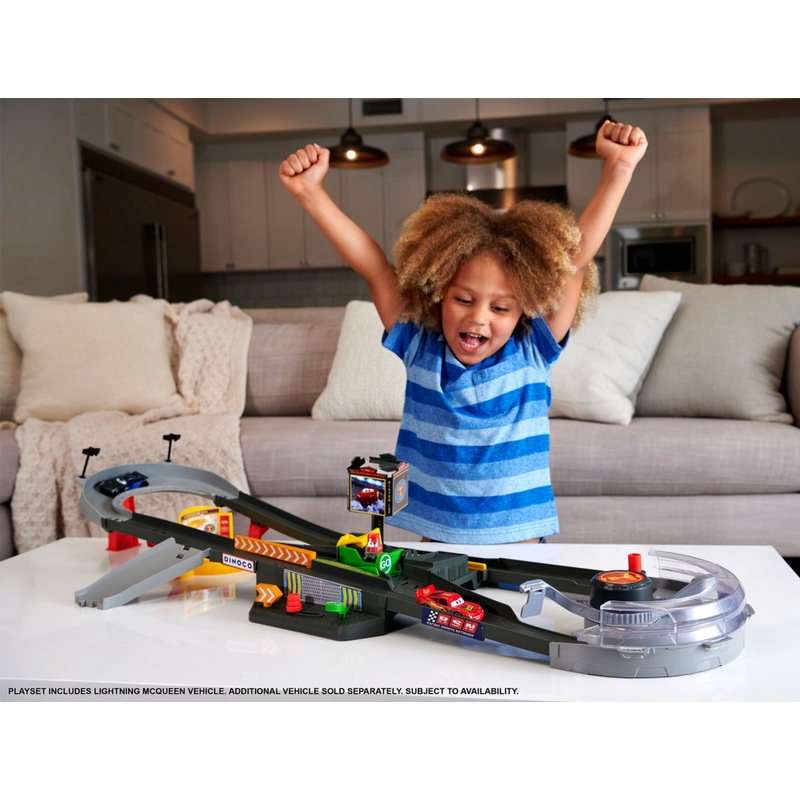 Disney Cars Piston Cup Action Speedway Race Track Playset 2 Disney Cars Piston Cup Action Speedway Race Track Playset