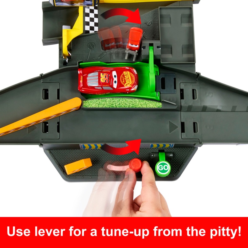 Disney Cars Piston Cup Action Speedway Race Track Playset 4 Disney Cars Piston Cup Action Speedway Race Track Playset