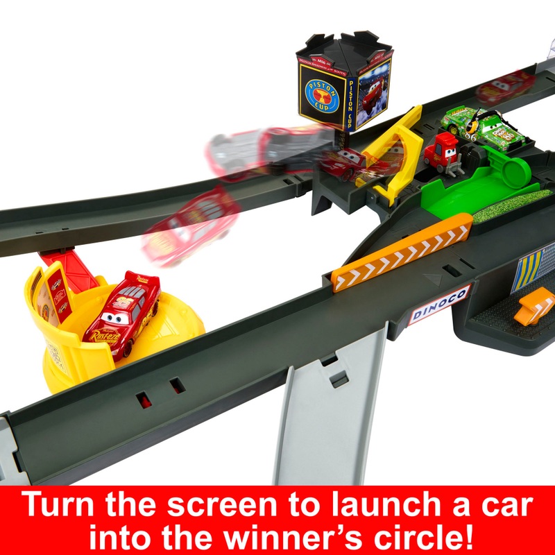 Disney Cars Piston Cup Action Speedway Race Track Playset 5 Disney Cars Piston Cup Action Speedway Race Track Playset