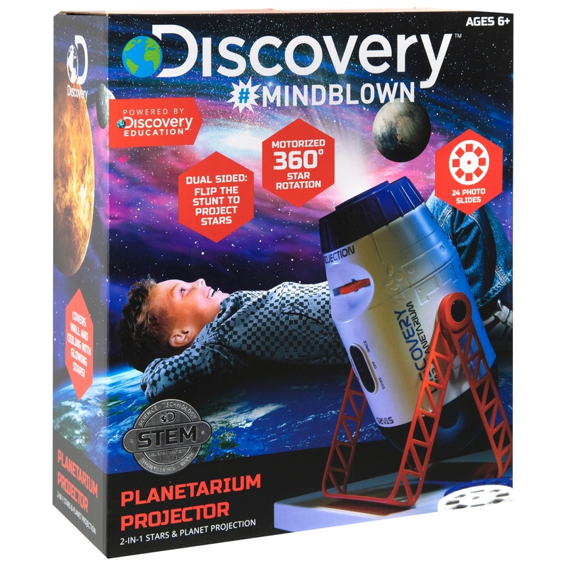 Discovery Mindblown Planetarium 2-in-1 Star & Planet Projector