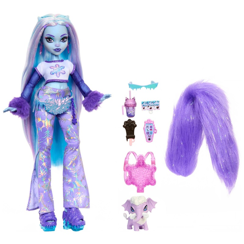 Monster High Doll Abbey Bominable with Pet