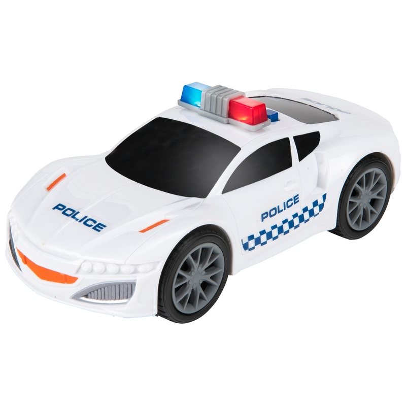 Super Wheelz Lights & Sounds Vehicle Police Car