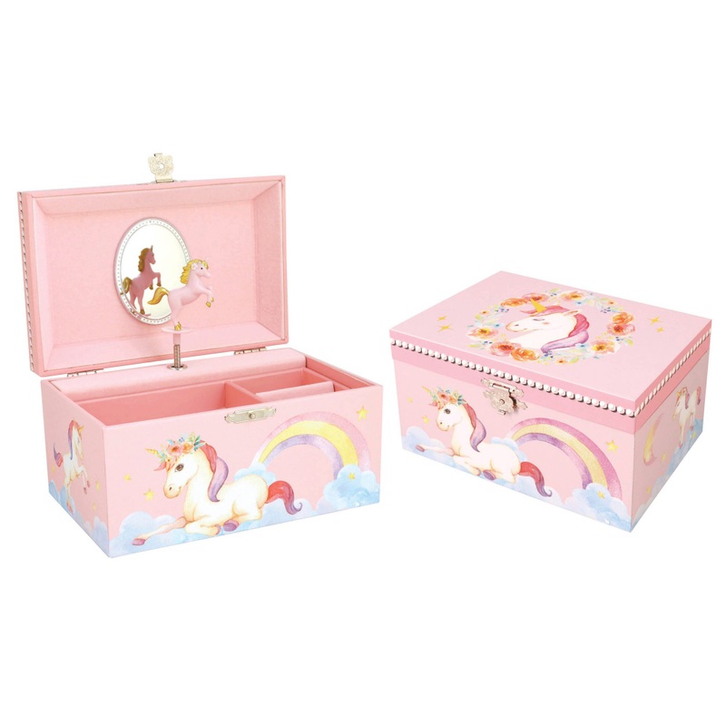 Pink Unicorn Musical Jewellery Box