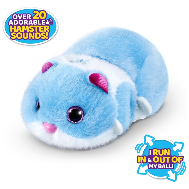 Pets Alive by ZURU Hamster Mania Interactive Plush Assortment 2 Pets Alive by ZURU Hamster Mania Interactive Plush Assortment