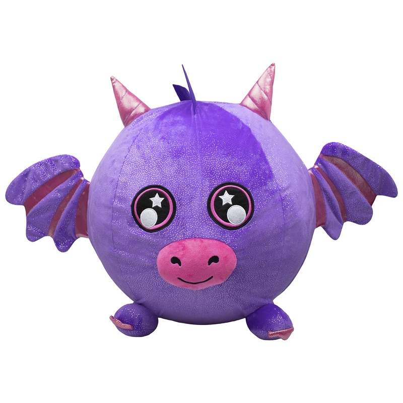 Biggies Inflatable Plush Dragon Soft Toy