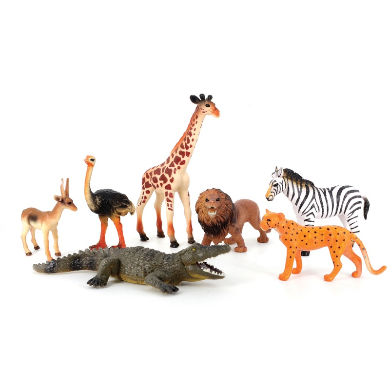 Wild Animal Figures 7 Pack