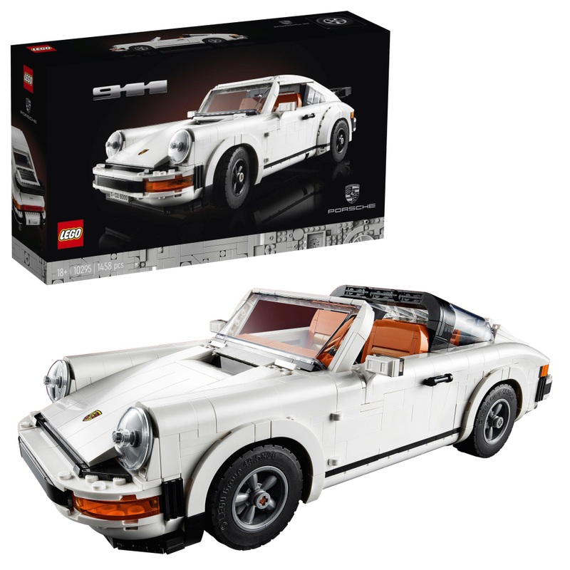 LEGO Icons 10295 Porsche 911 Car Model Set for Adults