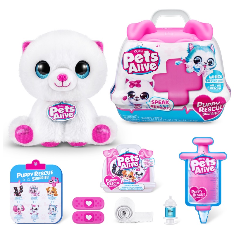 Pets Alive by ZURU Puppy Rescue Surprise Plush Set Assortment