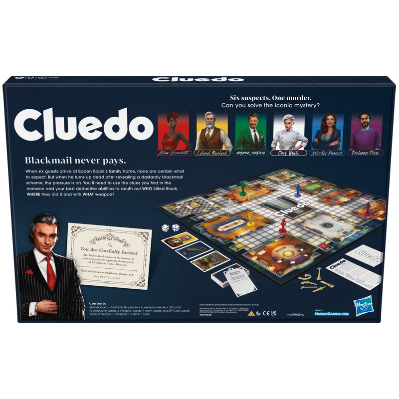 Cluedo Board Game 6 Cluedo Board Game