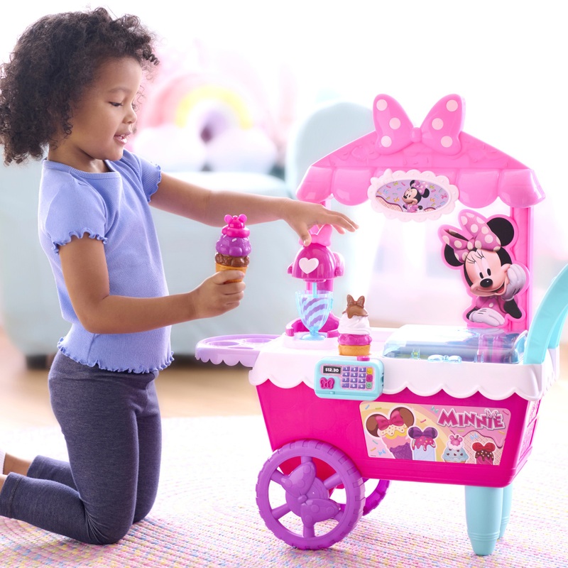 Disney Junior Minnie Mouse Playset Sweets & Treats Ice Cream Cart