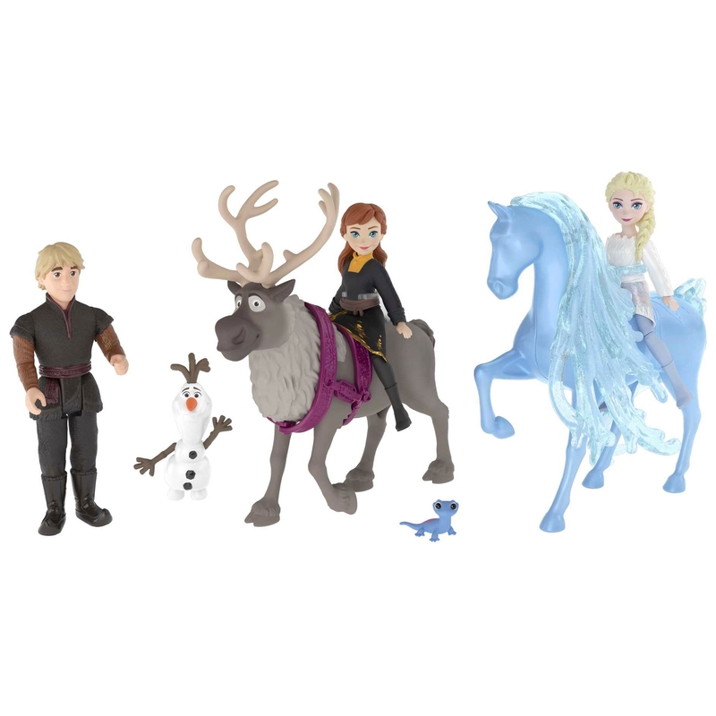 Disney Frozen 2 Dolls Mini Fashions & Friends Set