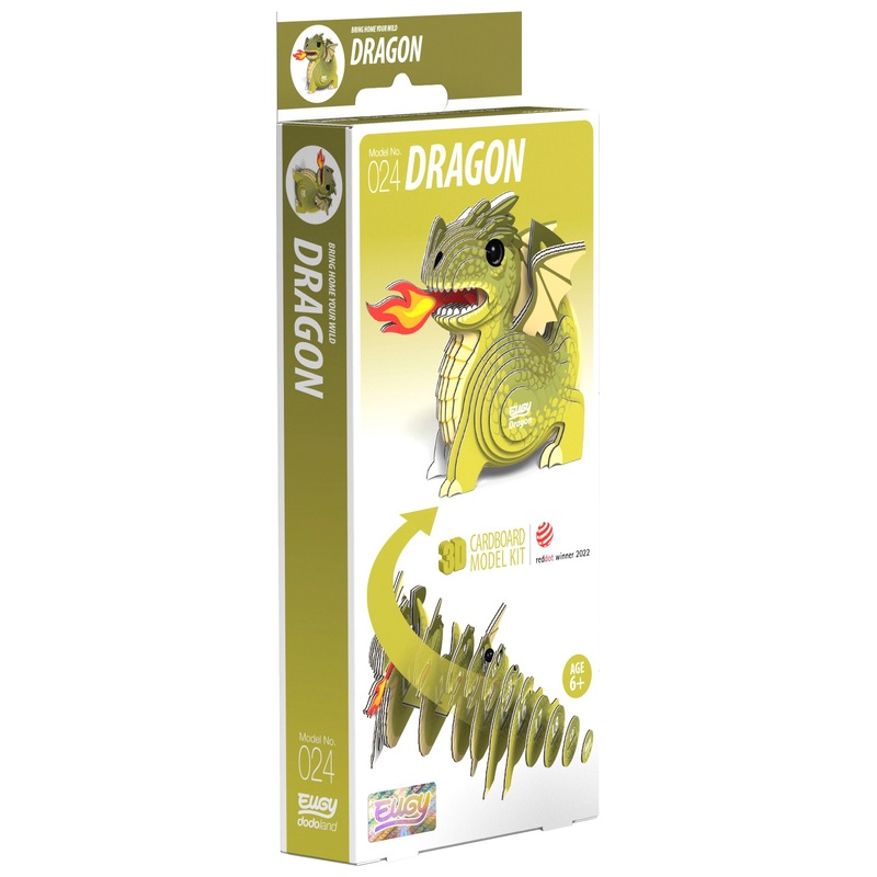 EUGY 3D Model Kit 024: Dragon 5 EUGY 3D Model Kit 024: Dragon